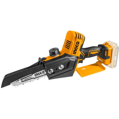 Mini Motosierra Inalambrica 20V Longitud Barra 6" Ingco CGSLI2068 - MARKEMSTORE - 