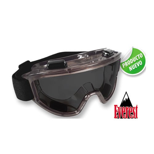 Monogafa Con Ventilacion Integrada Lente Ocuro Antifog 11885904 - MARKEMSTORE -
