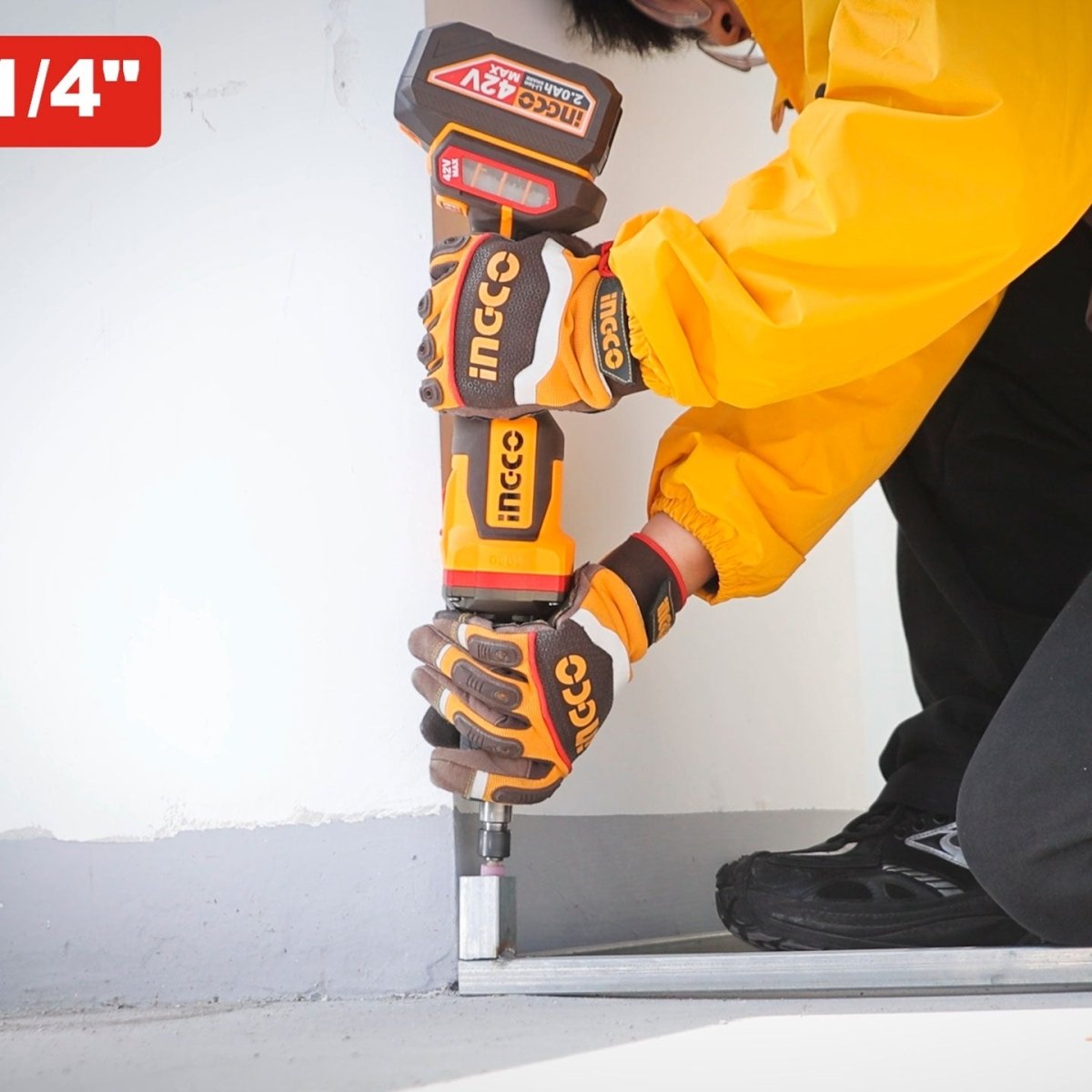 Mototool INGCO 42V 30000RPM Brushless 2 Baterías y Cargador UCDGLI42012 - MARKEMSTORE - Mototool y Accesorios