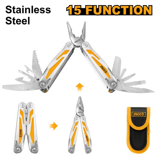 Navaja Multiuso Con 15 Funciones Ingco Hfmft0115 - MARKEMSTORE -