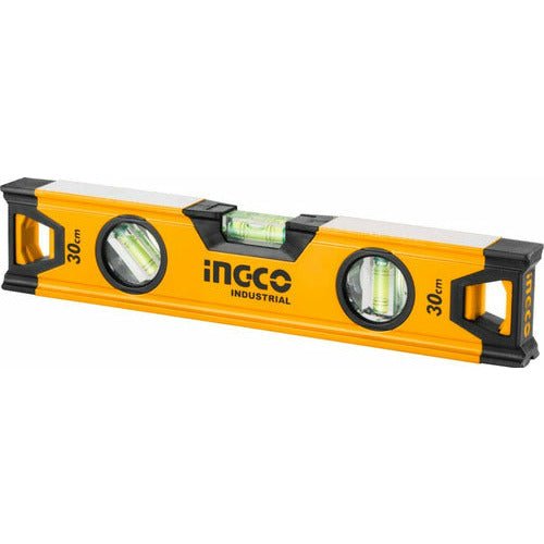 Nivel De Aluminio 30cms 0,5mm/m INGCO HSL08030 - MARKEMSTORE - 