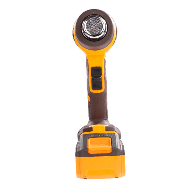 Pistola de Calor Inalámbrica INGCO 20V 300/550°C + Batería 4Ah, Cargador y Accesorios UHGLI20065 - MARKEMSTORE - Pistolas