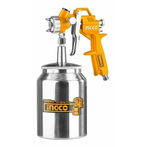 Pistola De Pintar con tanque 1000cc INGCO ASG3101 - MARKEMSTORE - Pistolas y Sopladores