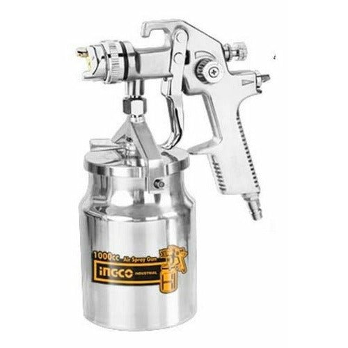 Pistola De Pintar De Alta Con Tanque 1000cc Ingco Asg2101 - MARKEMSTORE - Pistolas y Sopladores