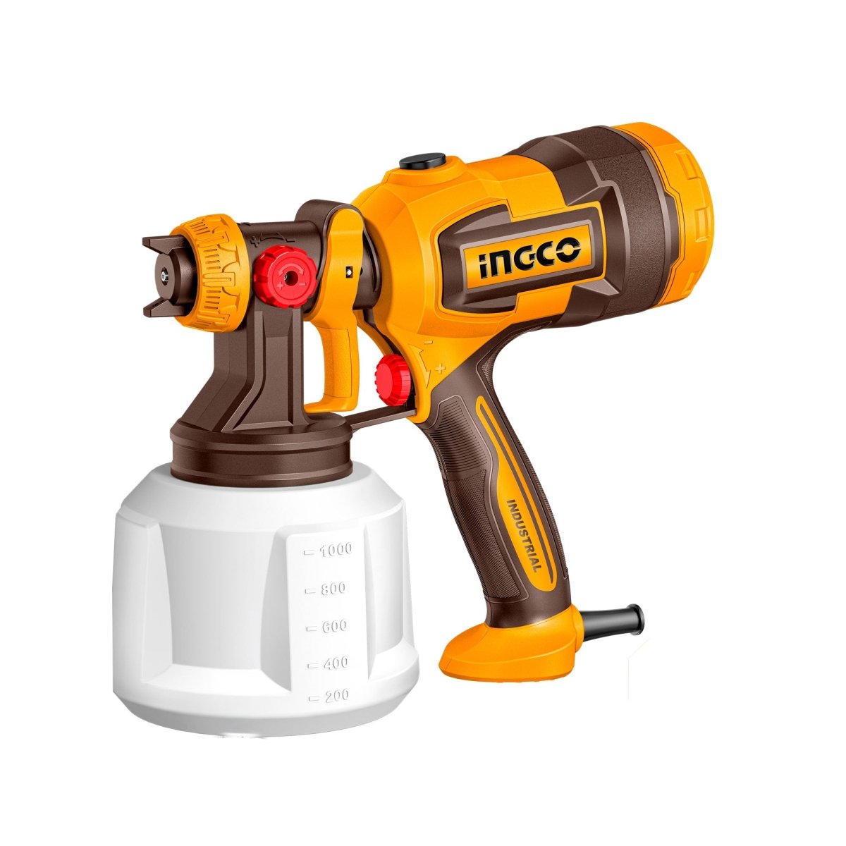Pistola para Pintar INGCO 530W 110V 1000ml 410ml/min USPG4506 - MARKEMSTORE - Pistolas y Sopladores
