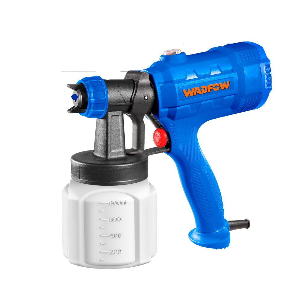 Pistola para Pintar WADFOW Eléctrica 110V 450W 800ml 350ml/min UWEG1A16 - MARKEMSTORE - Pistolas y Sopladores