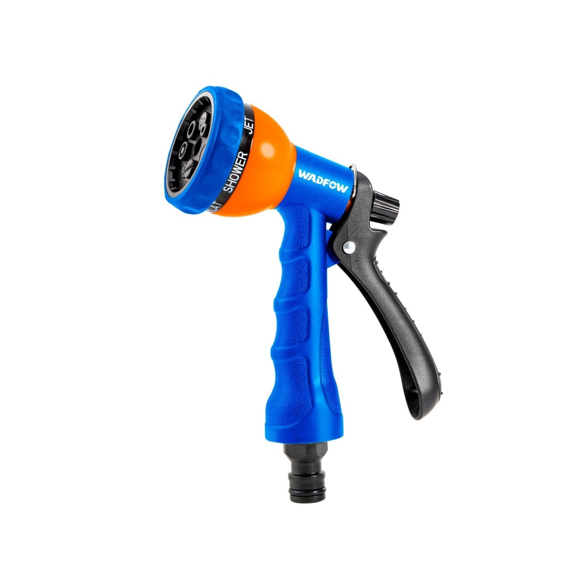 Pistola plastica para riego 7 funciones mango ergonomico WSN1E07 - MARKEMSTORE -