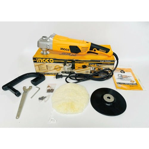 Polichadora Brilladora 7 1400w Ingco UAP14008 - MARKEMSTORE - Polichadora