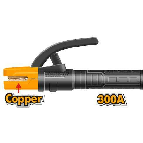 Portaelectrodo 300Amp Ingco Wah3008 - MARKEMSTORE - Soldadores