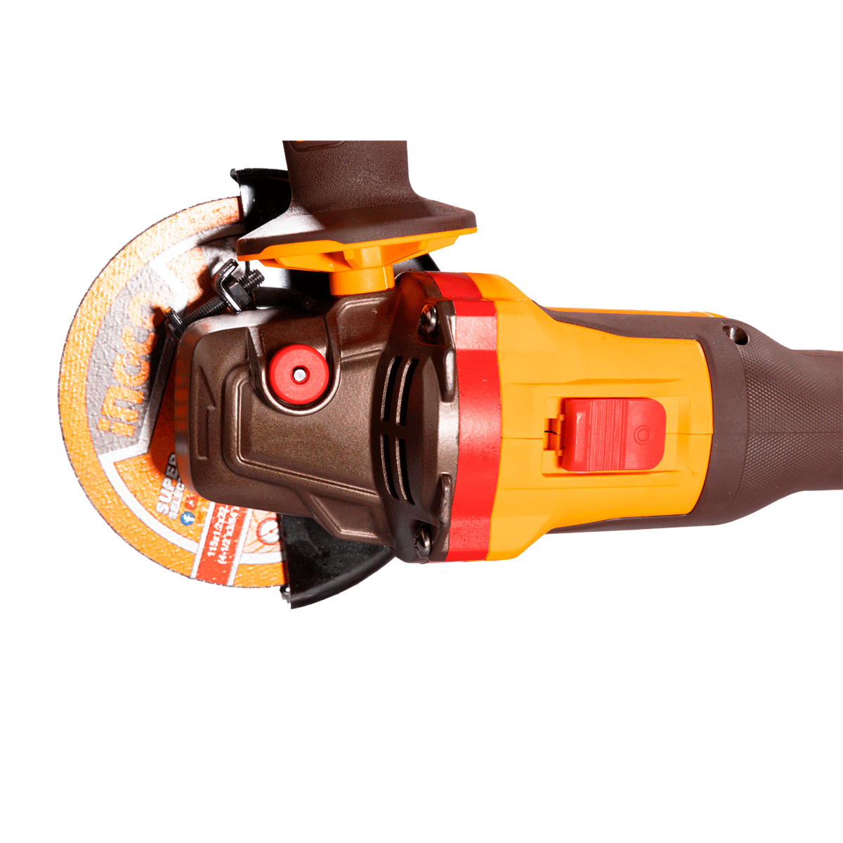 Pulidora Angular INGCO 42V 4 - 1/2" 3 Velocidades + 2 Baterías 2.5Ah y Accesorios UCAGLI4128112 - MARKEMSTORE - Pulidoras