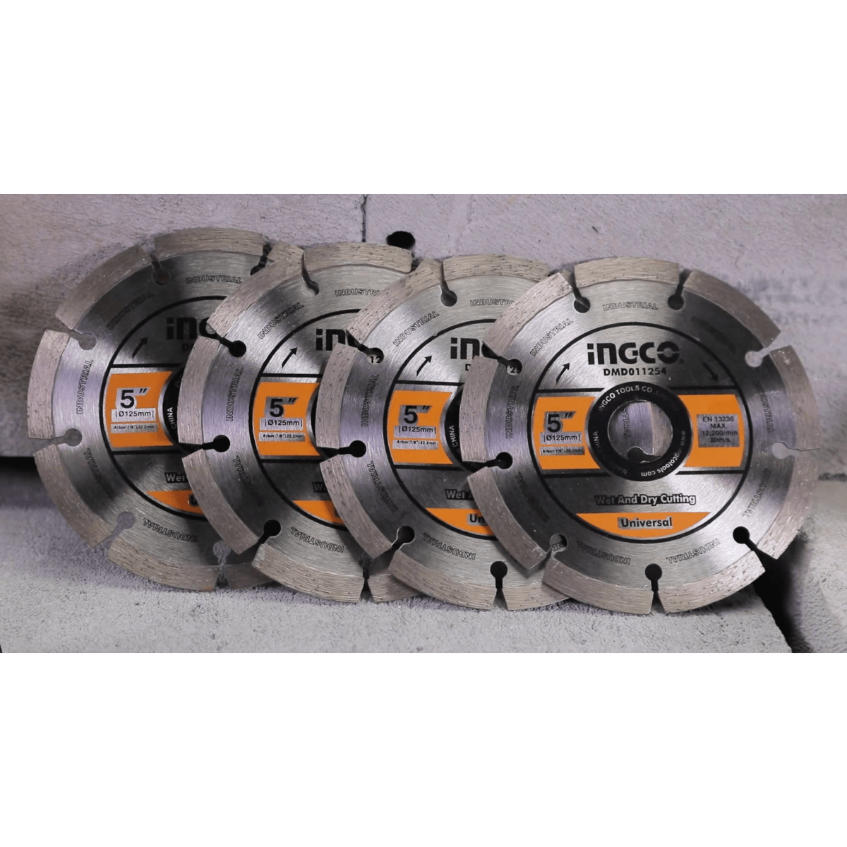 Recortadora Para Ranuras De Pared 110V 1500W 9000Rpm 5" Diam Con Cincel Y 4 Discos - MARKEMSTORE -