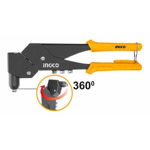Remachadora Manual Cabeza Giratoria 360 Ingco SHHR106 - MARKEMSTORE -