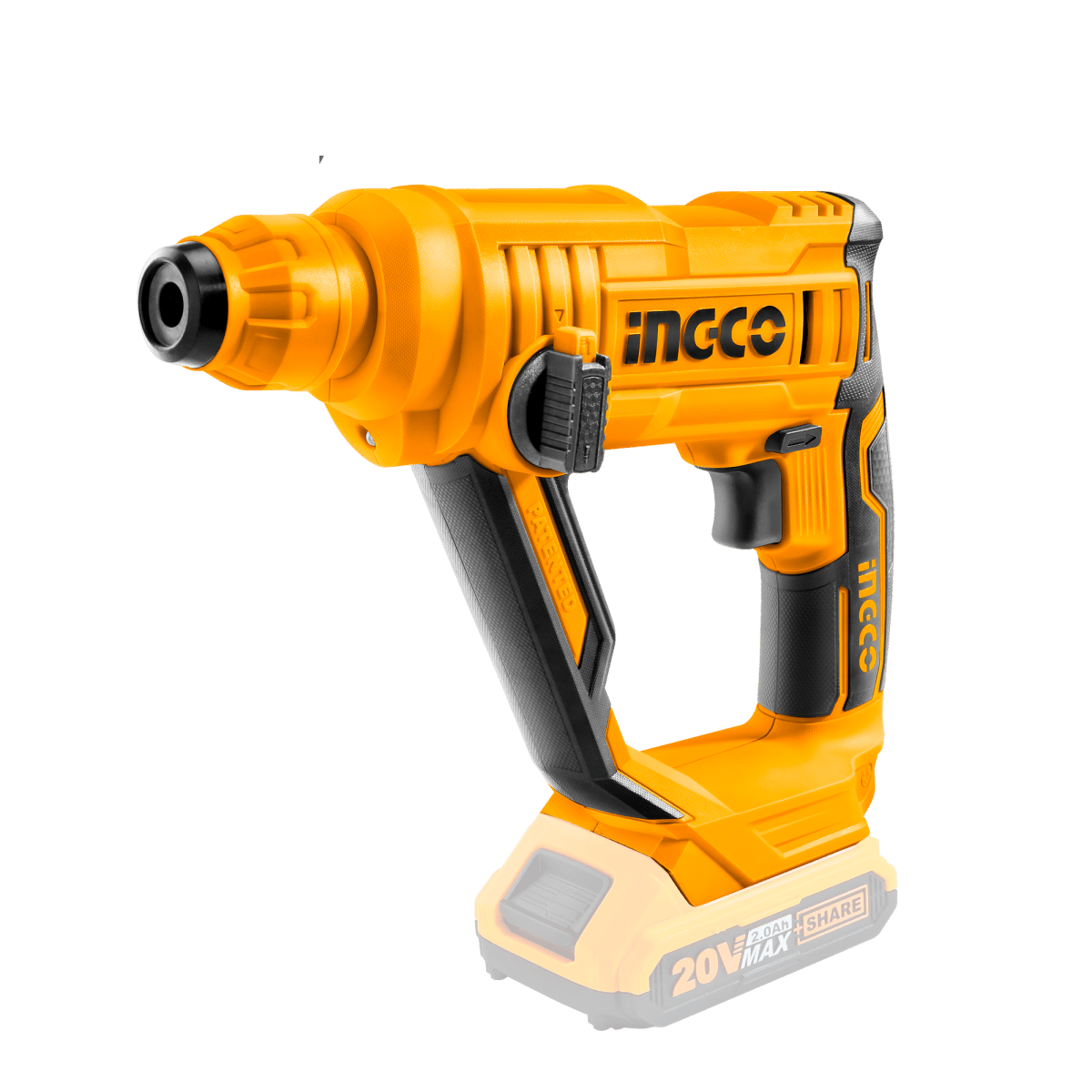 Rotomartillo Inalambrico 900rpm INGCO CRHLI1601 - MARKEMSTORE - Rotomartillo