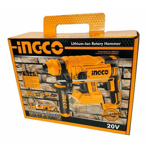 Rotomartillo Inalambrico Demoledor 20v INGCO CRHLI2201 - MARKEMSTORE - Rotomartillo