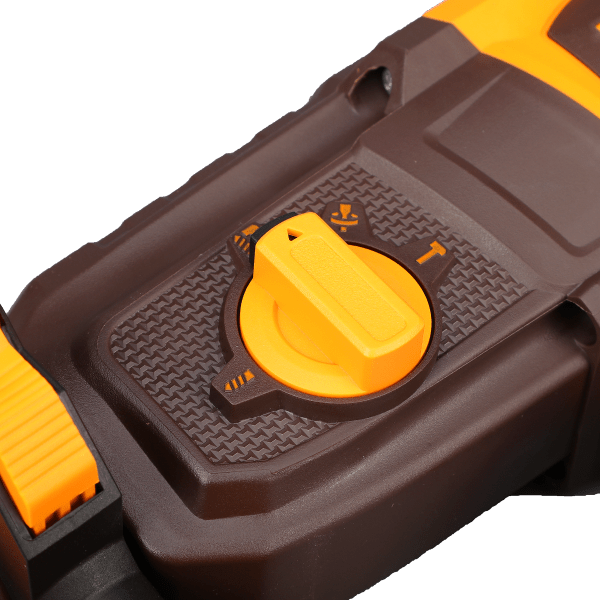 Rotomartillo Inalámbrico INGCO 20V SDS Plus Sin Escobillas + 2 Baterías 4Ah y Accesorios UCRHLI202682 - MARKEMSTORE