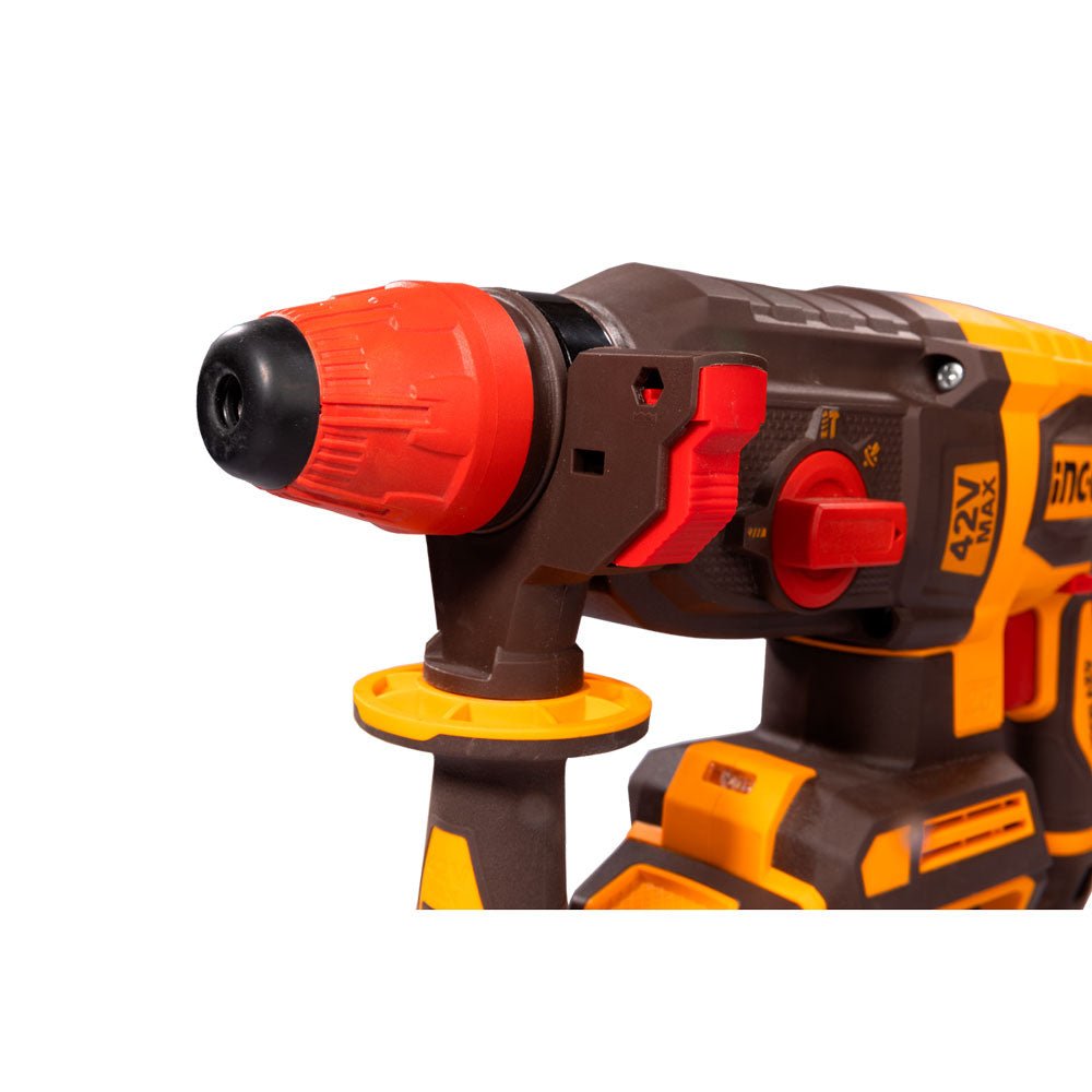 Rotomartillo INGCO 42V Brushless 2.5J + 2 Baterías | UCRHLI422682 - MARKEMSTORE - Rotomartillo