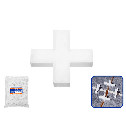 Separador Nivelador de Baldosa 2Mm Paq X 100 Unds WXZ1002 - MARKEMSTORE - Separadores de piso