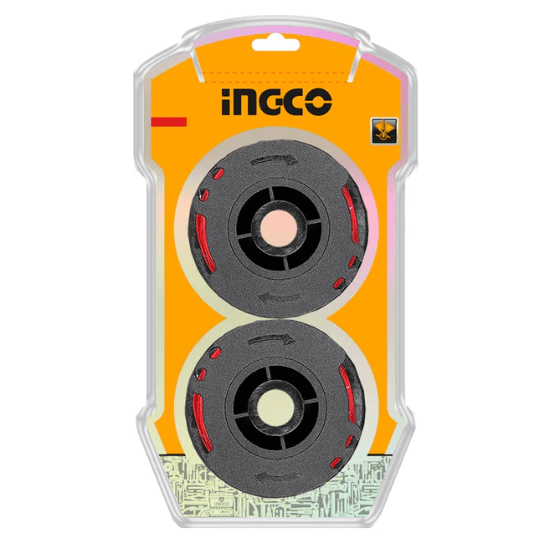 Set Carrete Para Guadañadora 1.6Mm X 5Mts 2Pcs INGCO ALS1601 - MARKEMSTORE -
