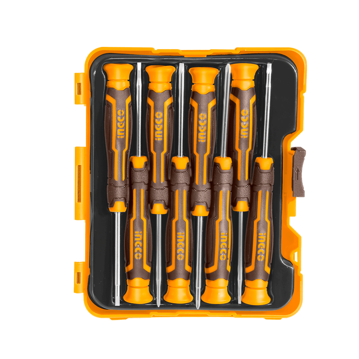 Set Destornillador 8Pcs INGCO HKSD0818 - MARKEMSTORE - Destornillador