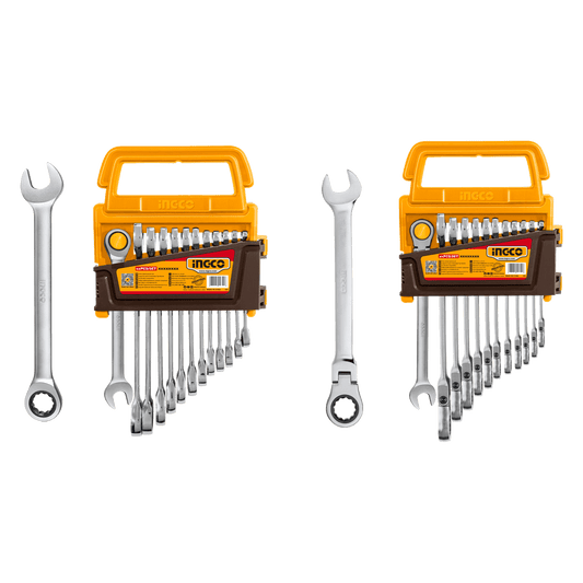 Set llave combinada ind 24 pcs 8 - 19mm HKSPAR2024 - MARKEMSTORE - Llaves y Juegos