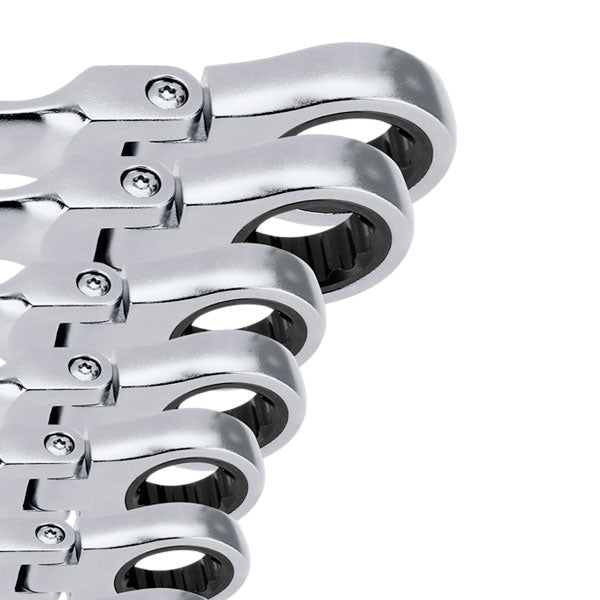 Set Llave Combinada Ind 8 Pcs 8 - 19mm INGCO HKSPAR1083 - MARKEMSTORE -