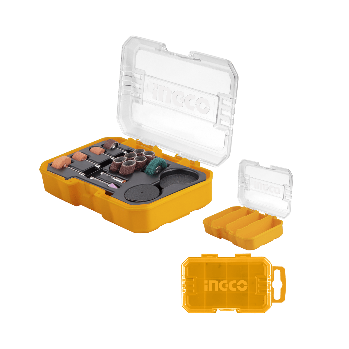 Set Para Mototool 25 Piezas INGCO AKMG5024 - MARKEMSTORE -