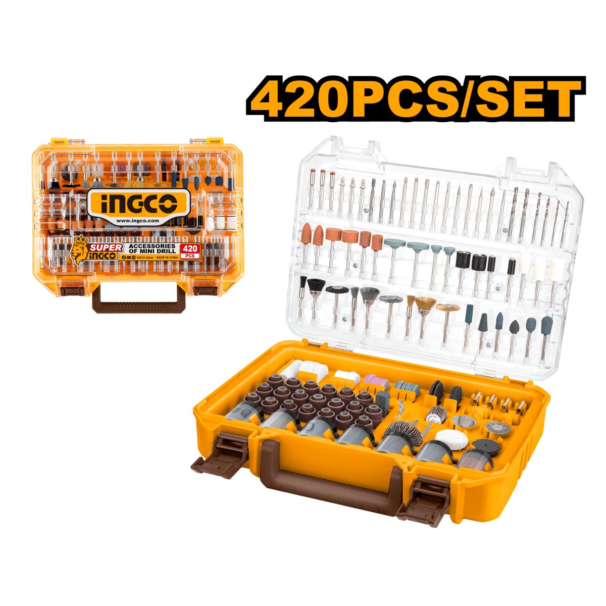 Set Para Mototool 420Pcs Akmg4208 - MARKEMSTORE -