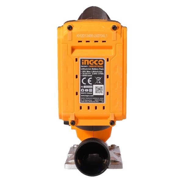 Sierra Caladora Inalámbrica INGCO 20V 3000RPM 5 Hojas CJSLI1008 - MARKEMSTORE - Sierras