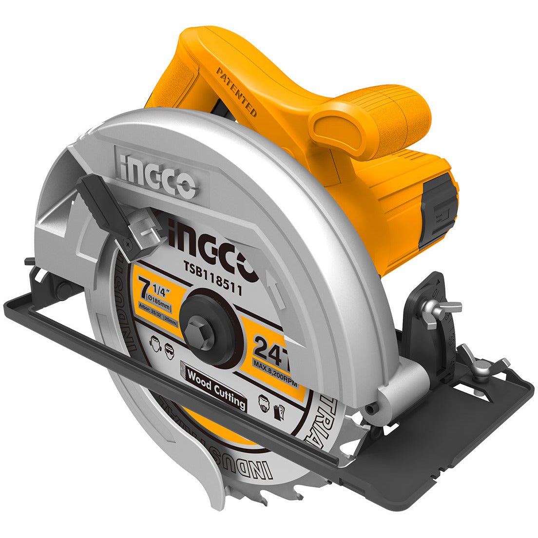 Sierra Circular 7.1/4" 1400w INGCO UCS18538 - MARKEMSTORE - Sierras