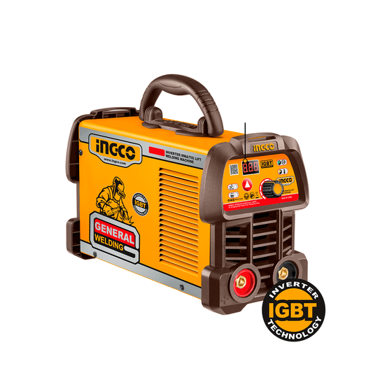 Soldador Inversor TIG 110V 130A INGCO IGBT Pantalla LED + Accesorios UMMA13059 - MARKEMSTORE - Soldador