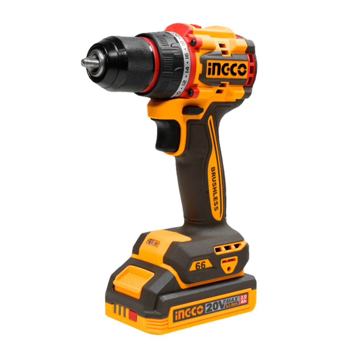 Taladro Inalambrico 20V UHKTHP41662 + 166 Herramientas INGCO - MARKEMSTORE - Juegos de Herramientas