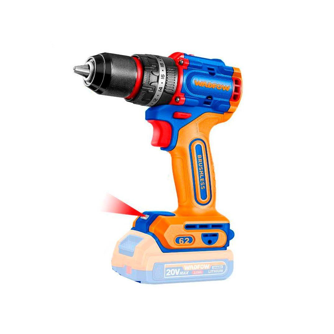 Taladro Inalámbrico 20V WADFOW 62Nm 1 2 UWOS250895 - MARKEMSTORE - Taladros