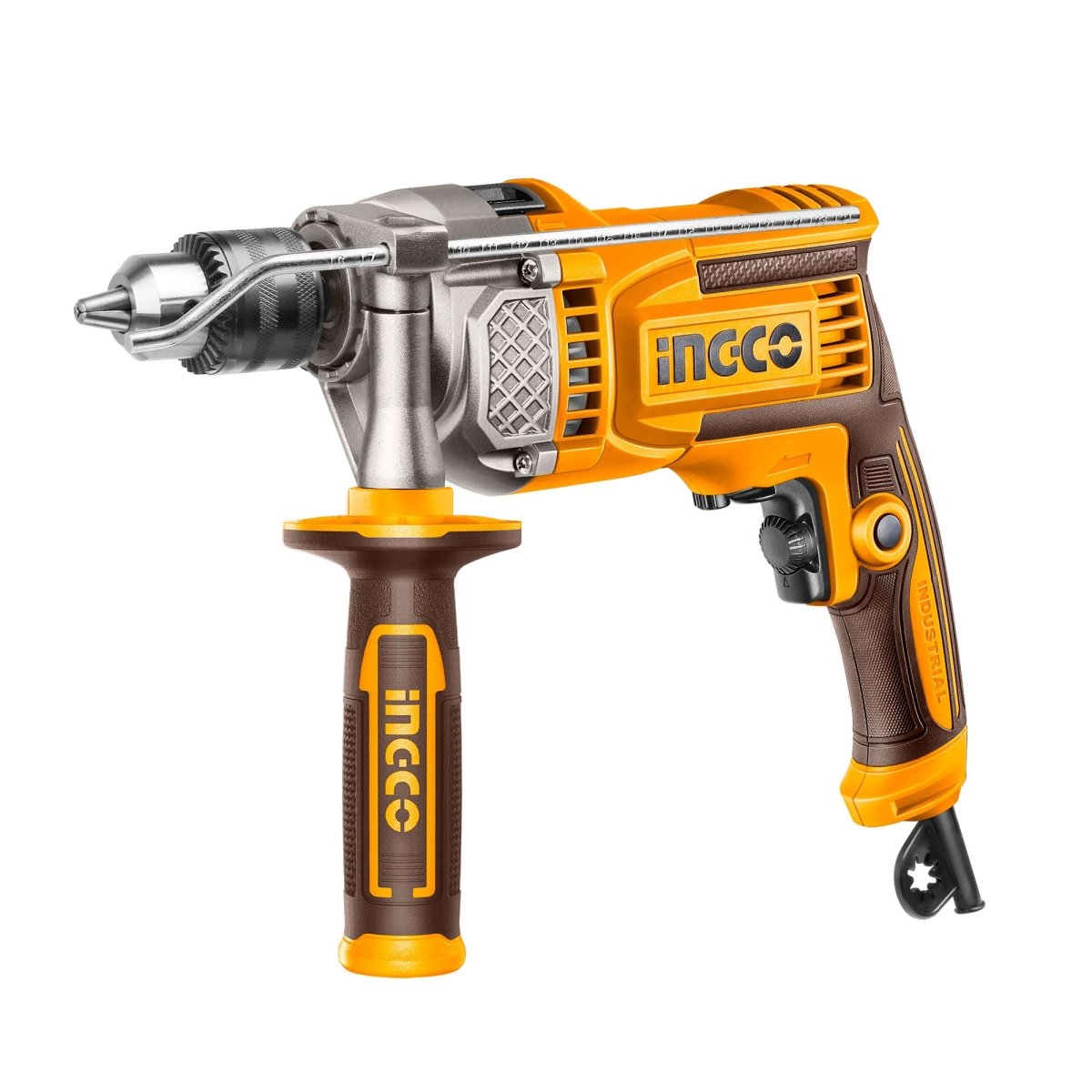 Taladro Percutor INGCO 1100W 1/2" 2800RPM Velocidad Variable UID110028 - MARKEMSTORE - Taladros