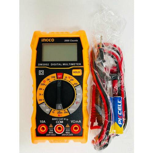 Tester Multímetro Digital Ac Dc Resistencia Ingco - MARKEMSTORE -