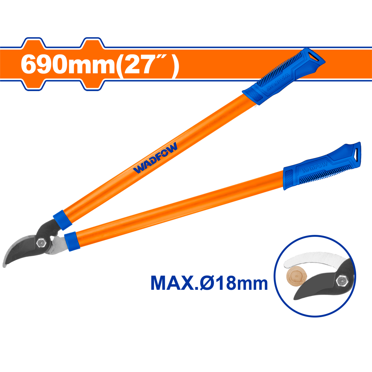 Tijera Para Setos 690Mm WADFOW WPR1301 - MARKEMSTORE -