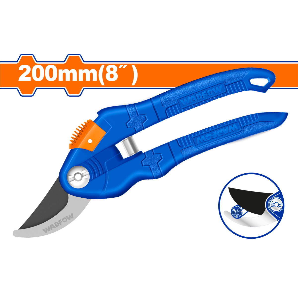 Tijera Podadora 8" 200mm WADFOW WPA1E08 - MARKEMSTORE - 