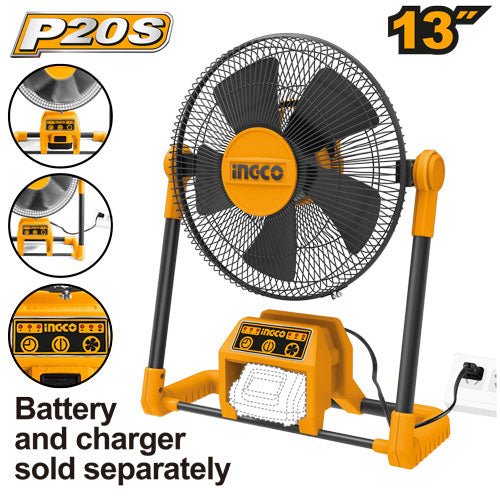 Ventilador Inalambrico Ion De Litio 20V P20S 12 UCFALI2001 - MARKEMSTORE -