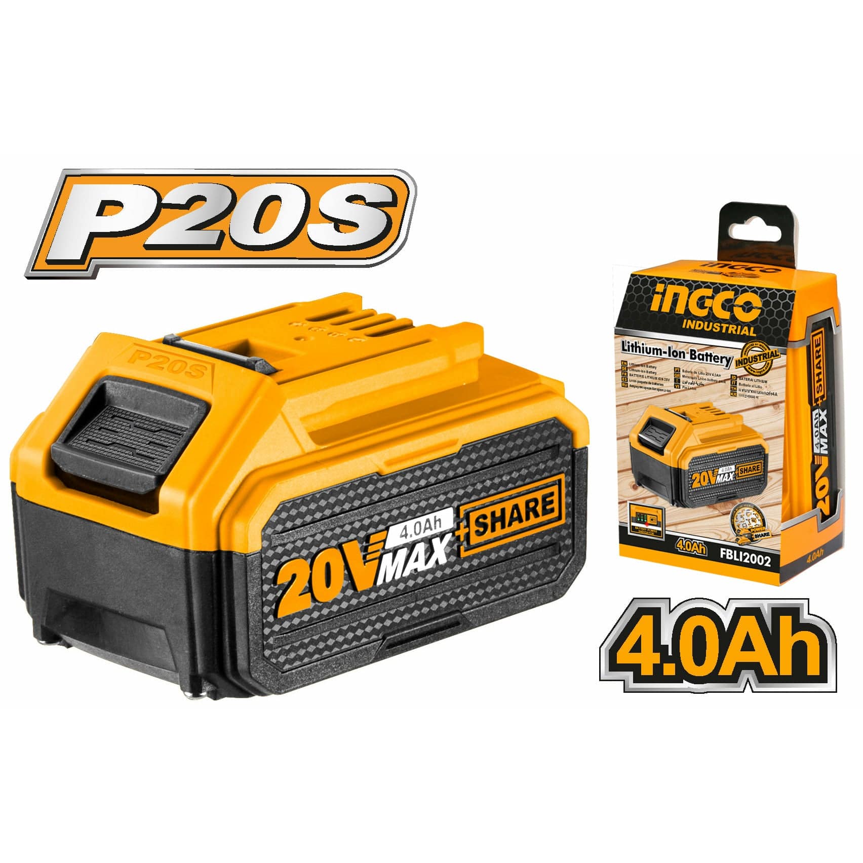 Multiherramienta Inalambrica Ionlitio Ingco 20v + Bateria 4h - MARKEMSTORE